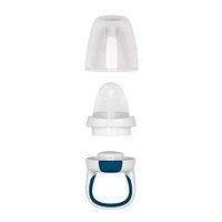 Tétine Grignoteuse Silicone OXO Tot - Blanc/Marine