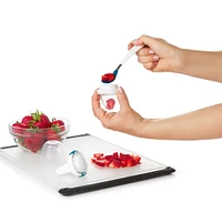 Tétine Grignoteuse Silicone OXO Tot - Blanc/Marine