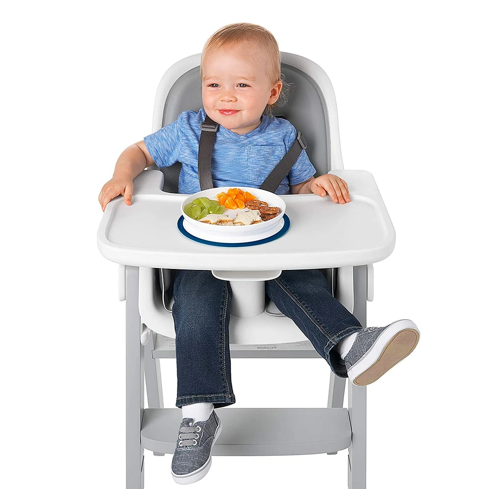 OXO Tot Stick and Stray Suction Plate - Navy