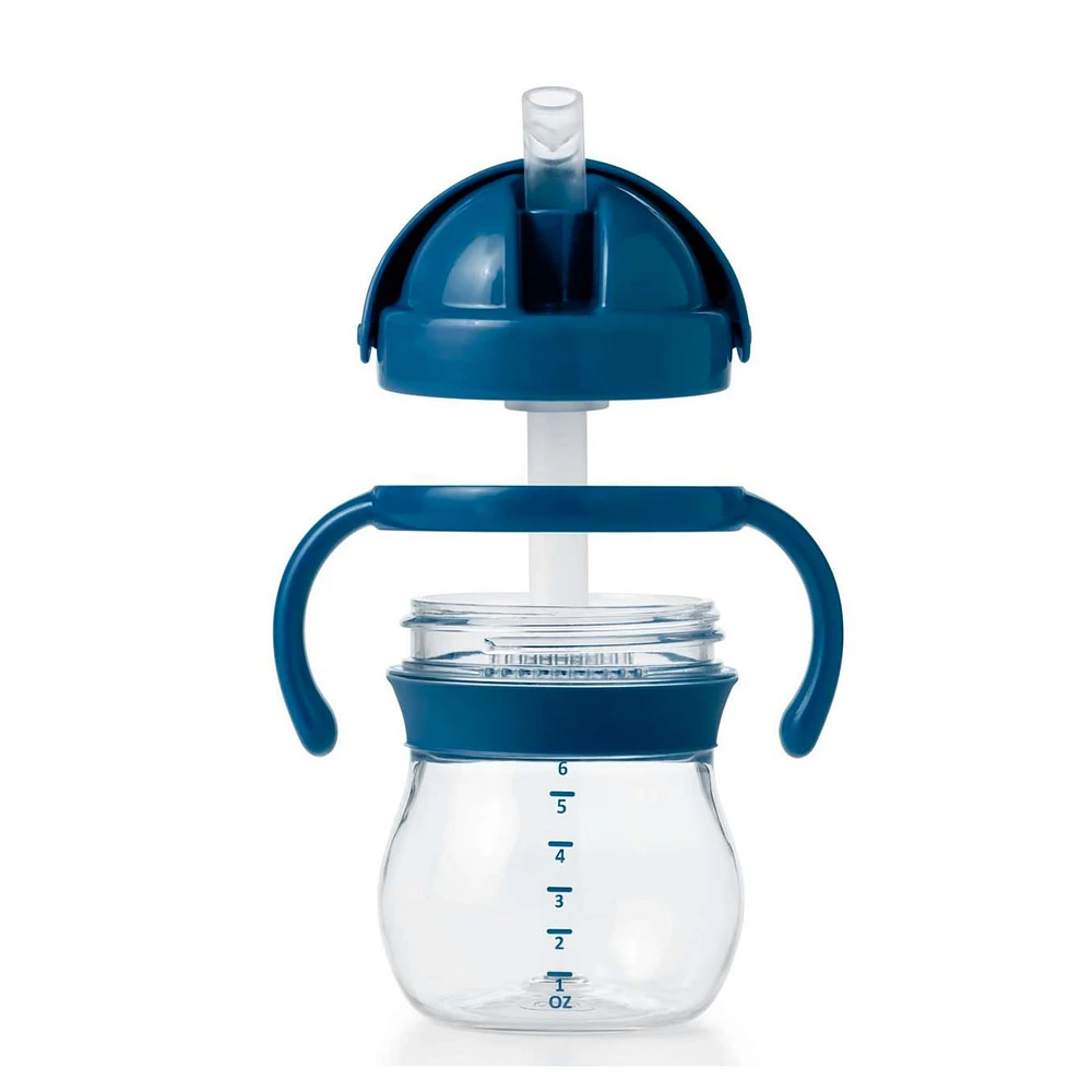 Transition Straw Cup with handle 6oz - Navy 