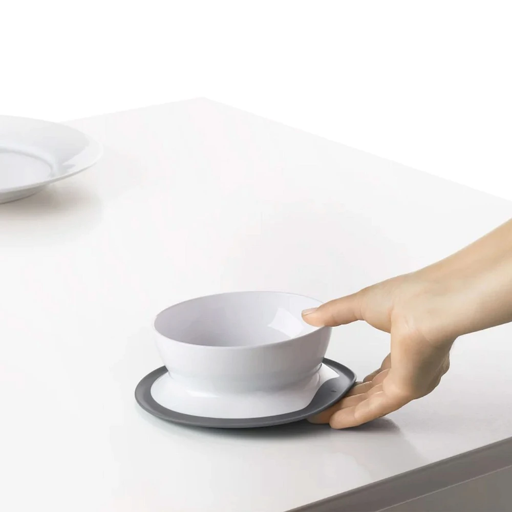 Suction Bowl - Grey