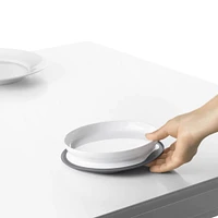 Assiette à Ventouse - Gris