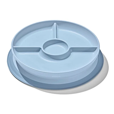 Stick & Stay Suction Divided Plate - Dusk