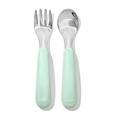 Fork & Spoon Set - Opal
