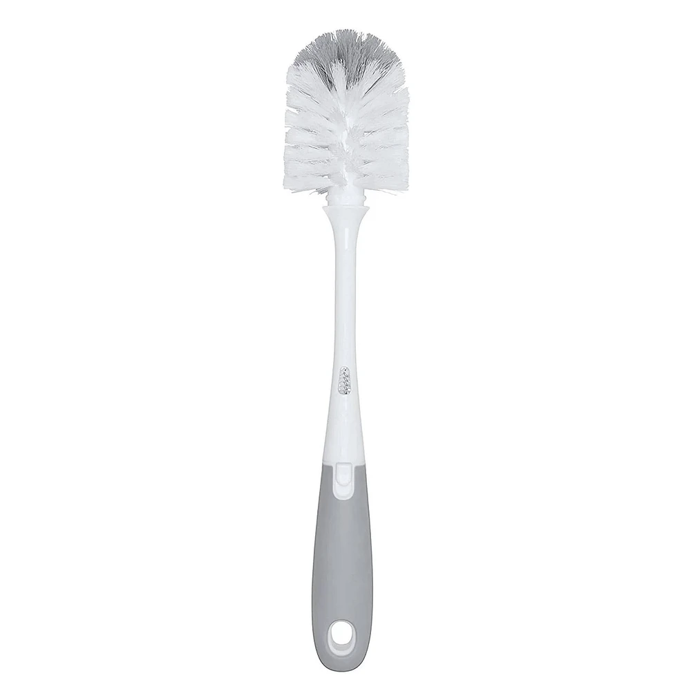 Bottle Brush with Nipple Cleaner and Stand - Grey