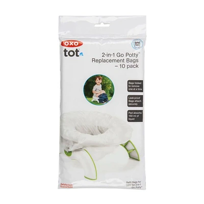 2-in-1 Go Potty™ Refill Bags - 10 Pack