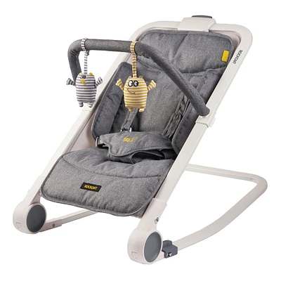 RockOut Baby Rocker - Monster Grey Melange 