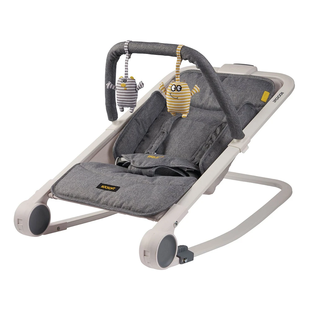 RockOut Baby Rocker - Monster Grey Melange 
