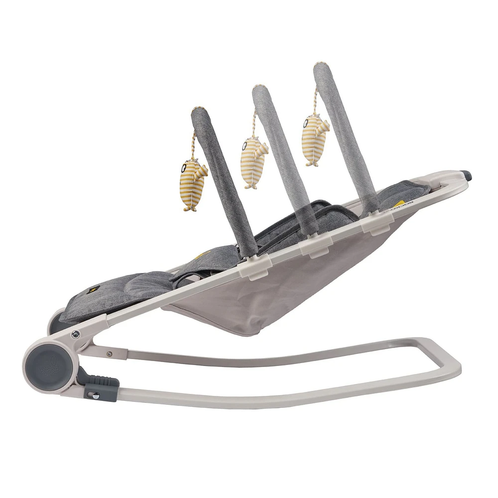 RockOut Baby Rocker - Monster Grey Melange 