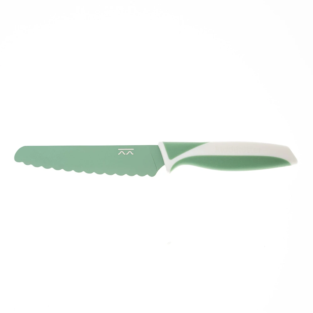 Couteau Sécuritaire pour Enfant – Vert Sauge