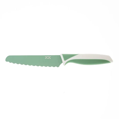 Couteau Sécuritaire pour Enfant – Vert Sauge