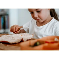 Kiddikutter Child Safe Knif with Wood Handle