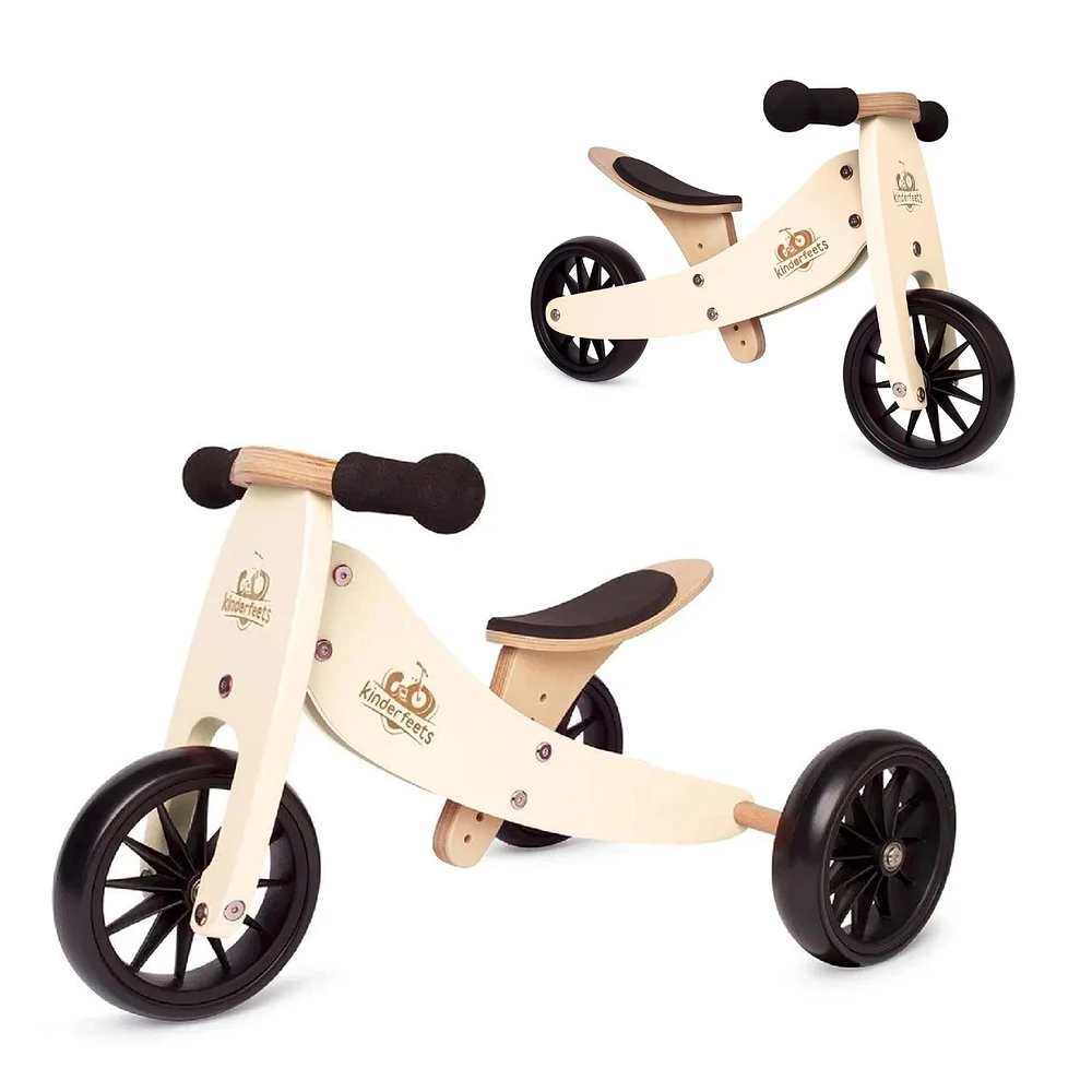 Tiny Tot Balance Bike 2 in 1 - Cream
