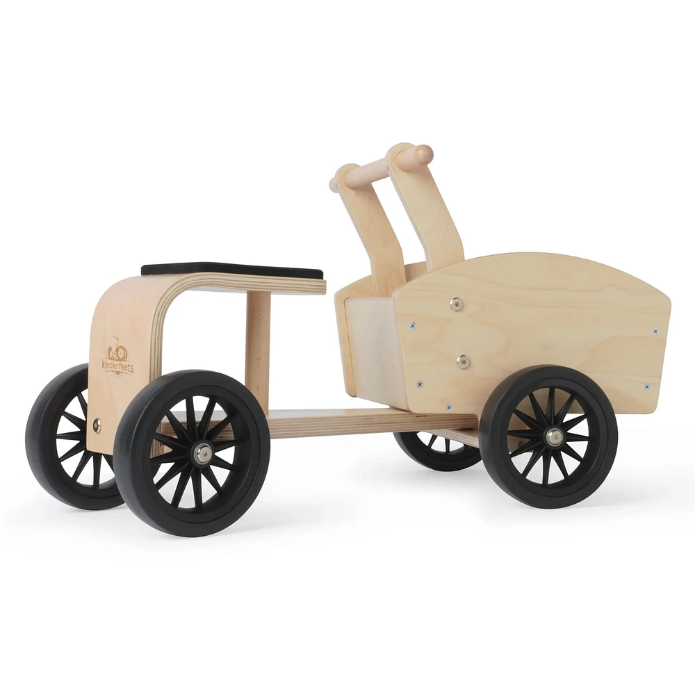 Chariot Cargo Bike Kinderfeets - Naturel / Blanc