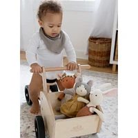 Chariot Cargo Bike Kinderfeets - Naturel / Blanc
