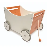 Boîte à Jouets à Tirer 2en1 - Bois