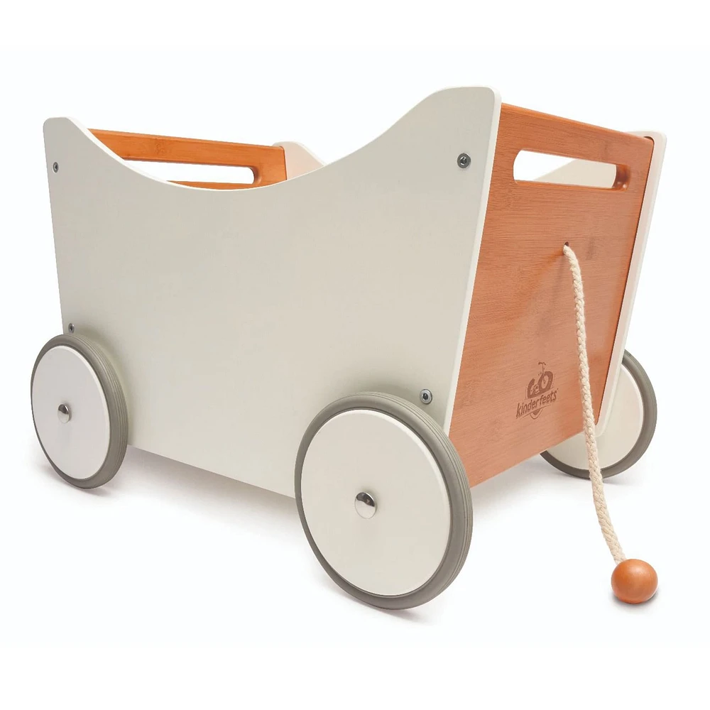 Boîte à Jouets à Tirer 2en1 - Bois
