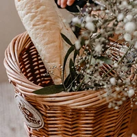 Panier en Osier pour Vélo