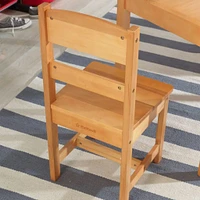 Rectangular Table & 2 Chair Set - Natural