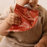 Becs anti-versements gris pour pochettes alimentaires (2)