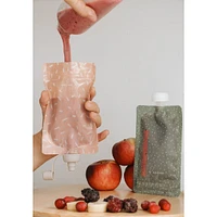 Pochettes à compote réutilisables Boho 6x (4oz)