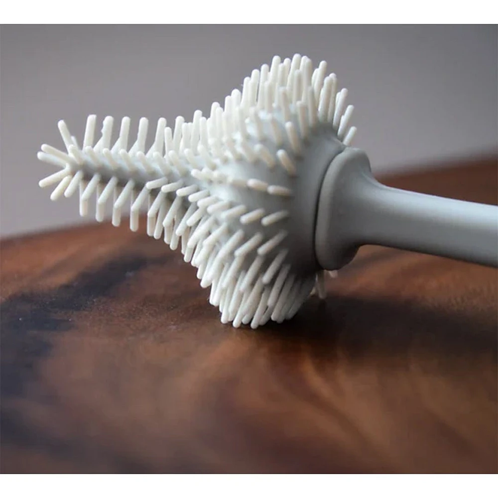 Brosse de nettoyage en silicone pour pochettes/biberons
