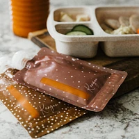 Pochettes à compote réutilisables Neutral 6x (4oz)
