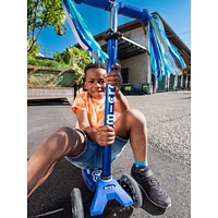 Trottinette Maxi MICRO Deluxe Kickboard - Bleu / Blanc