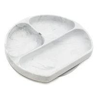 Silicone Grip Dish - Marble 