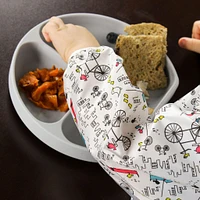 Silicone Grip Dish - Marble 