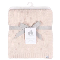 Couverture En Tricot - Rose