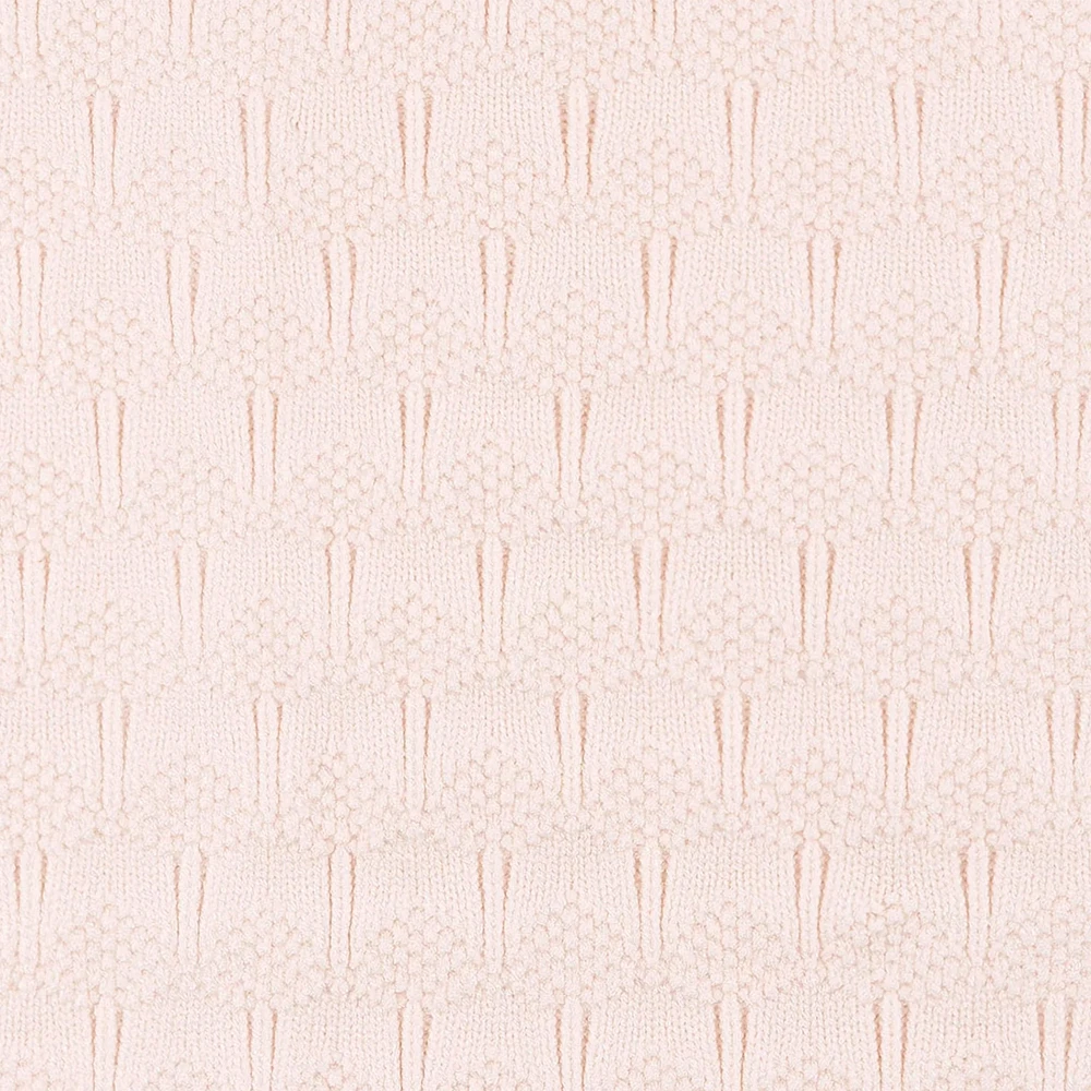 Couverture En Tricot - Rose