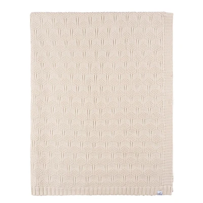 Sweater Knit Blanket - Tan
