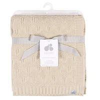 Sweater Knit Blanket - Tan