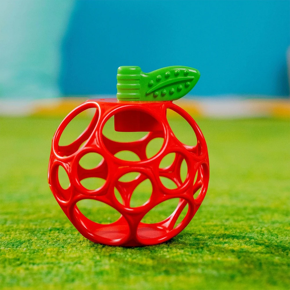 Hold My Own Easy-Grasp Teether Toy - Apple
