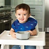 Silicone Bowl - Grey