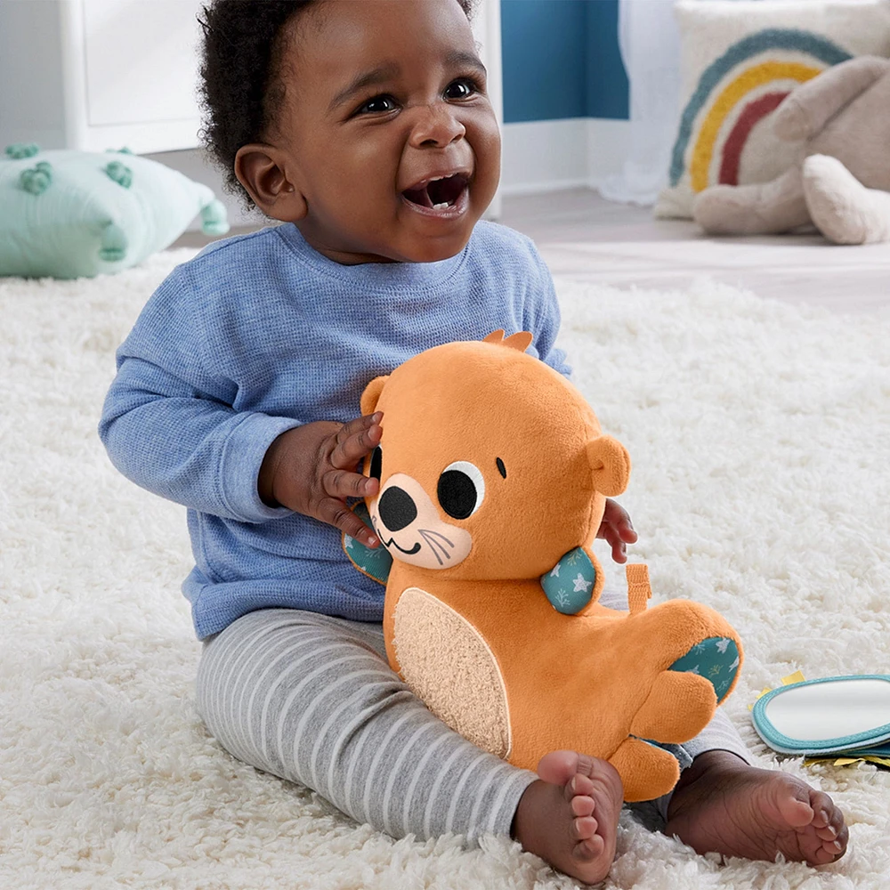 Fisher-Price - Loutre 2-en-1 à bascule pour le temps sur le ventre