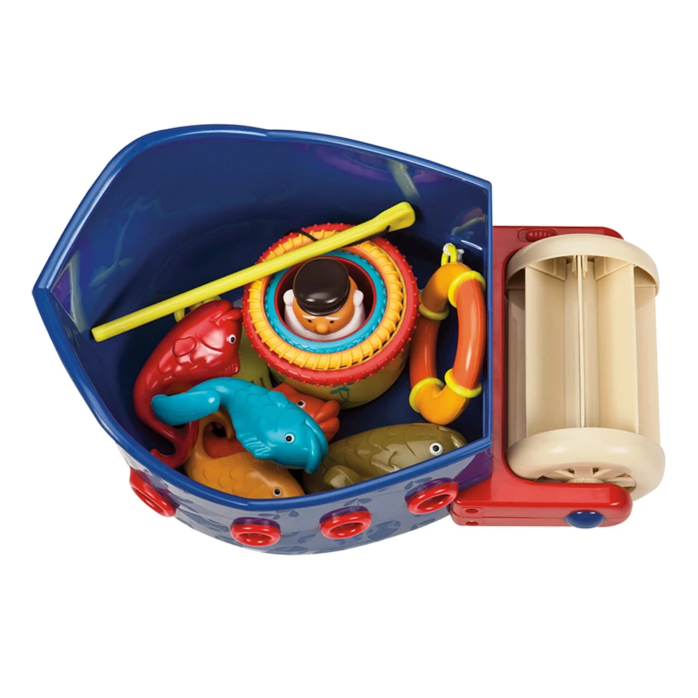 Jouet de bain Bateau de Pêcheur Fish & Splis