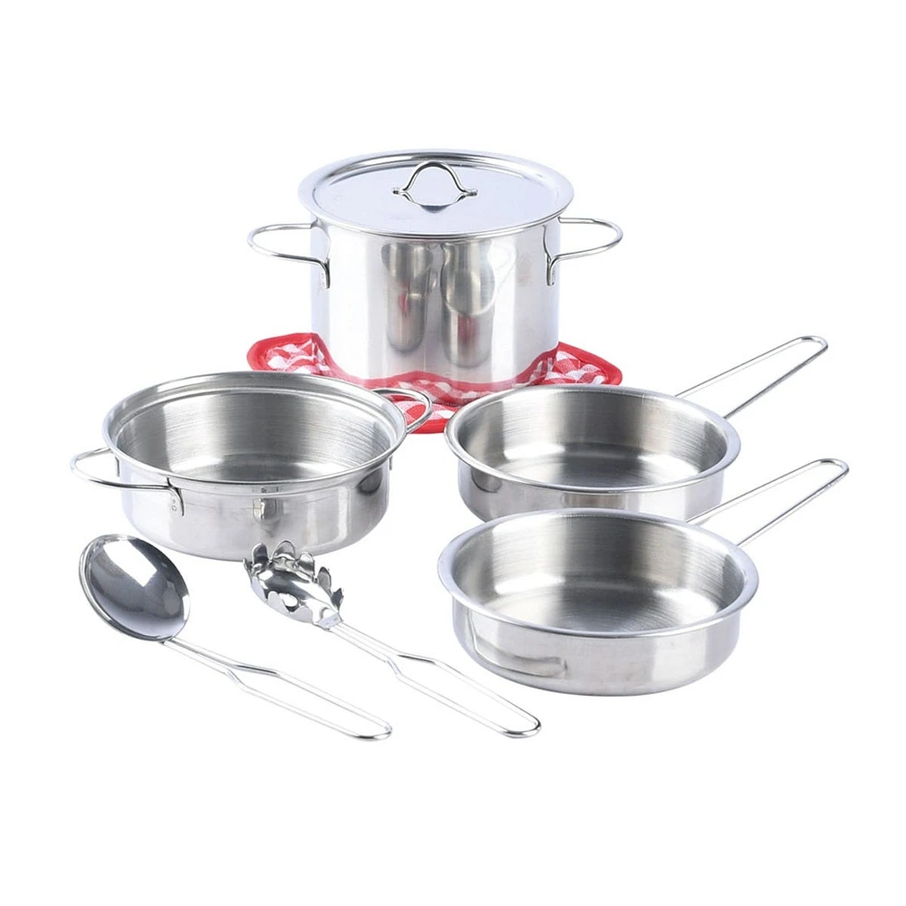 Chef's Collection Mini Pots and Pans Cookware 8 Pieces