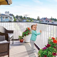 Protecteur en Maille Pour Escalier et Balcon