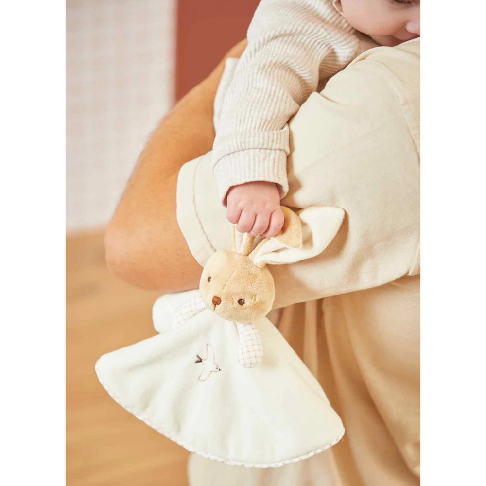 Doudou Lapin Ronde Crème