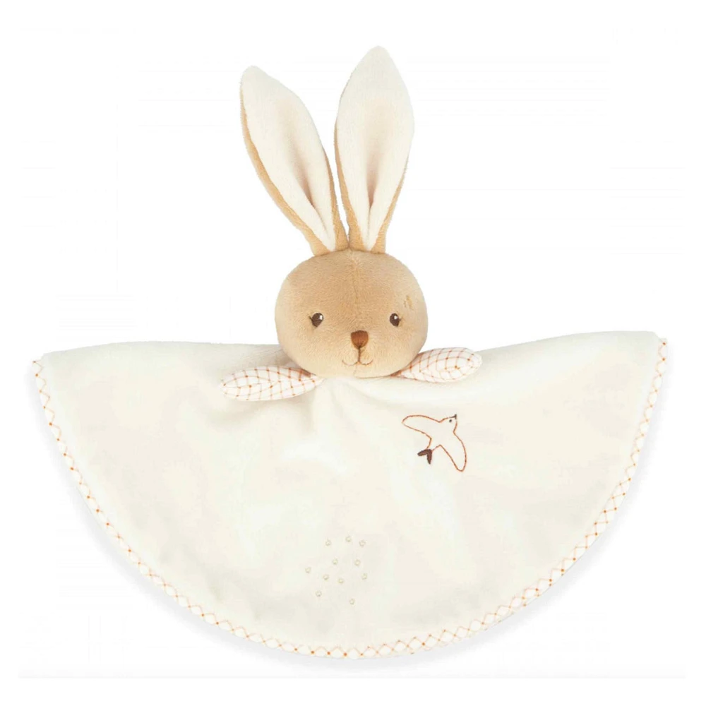 Doudou Lapin Ronde Crème