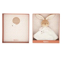 Doudou Lapin Ronde Crème