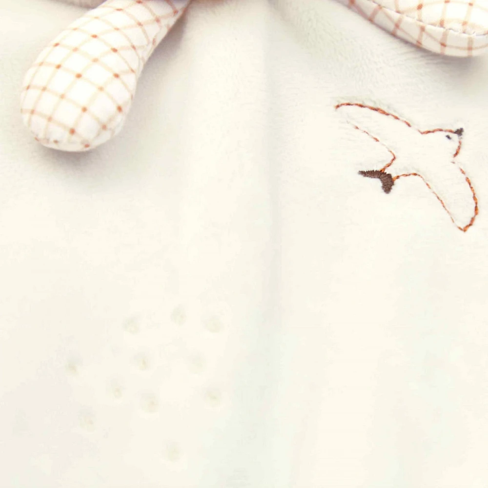 Doudou Lapin Ronde Crème