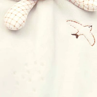 Doudou Lapin Ronde Crème