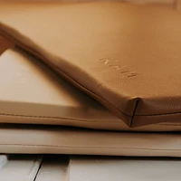Vegan Leather Changing Mat - Brown