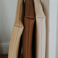 Vegan Leather Changing Mat - Brown