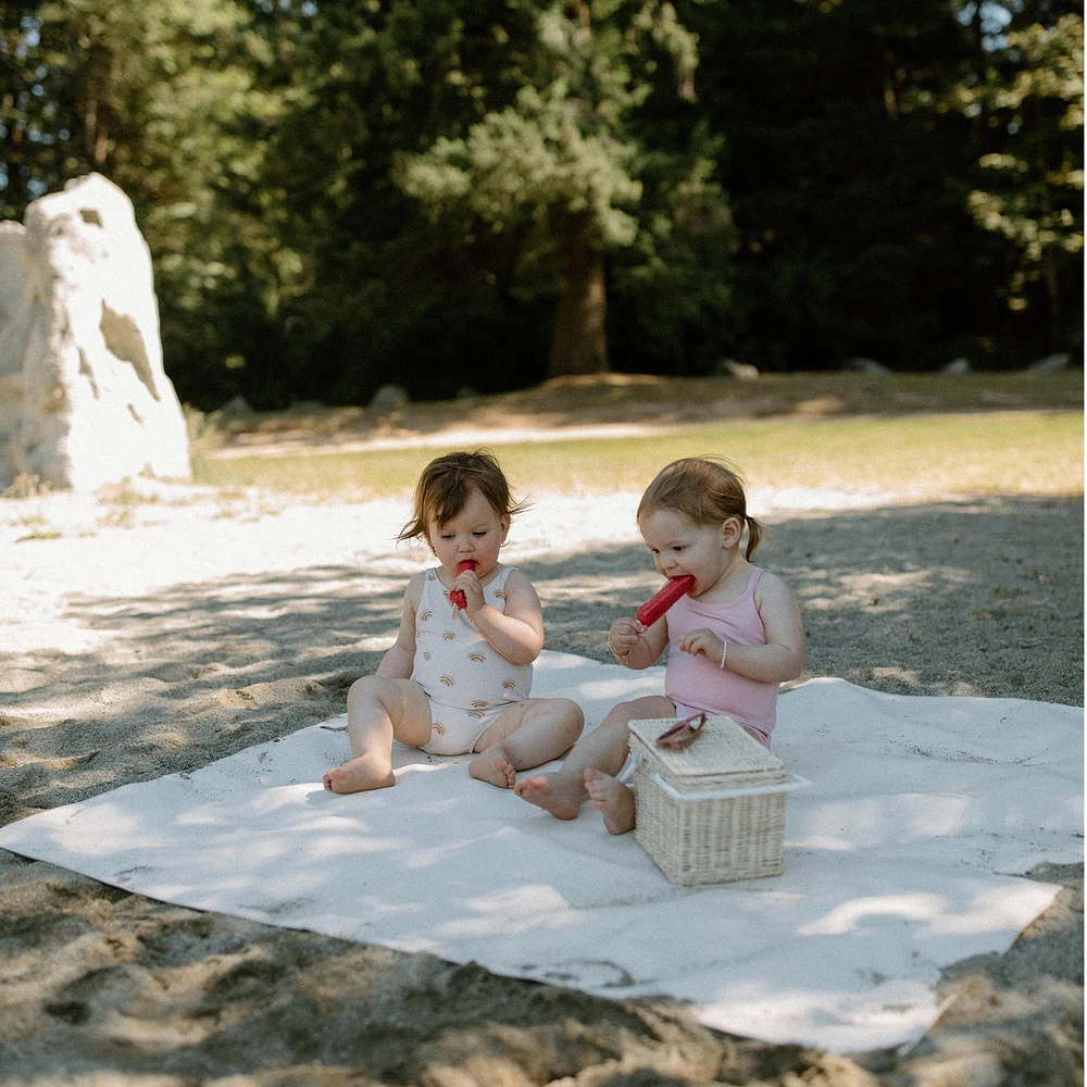 Multifunctional Vegan Leather Floor Mat - Parchemin