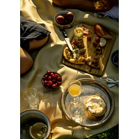 Multifunctional Vegan Leather Floor Mat - Parchemin