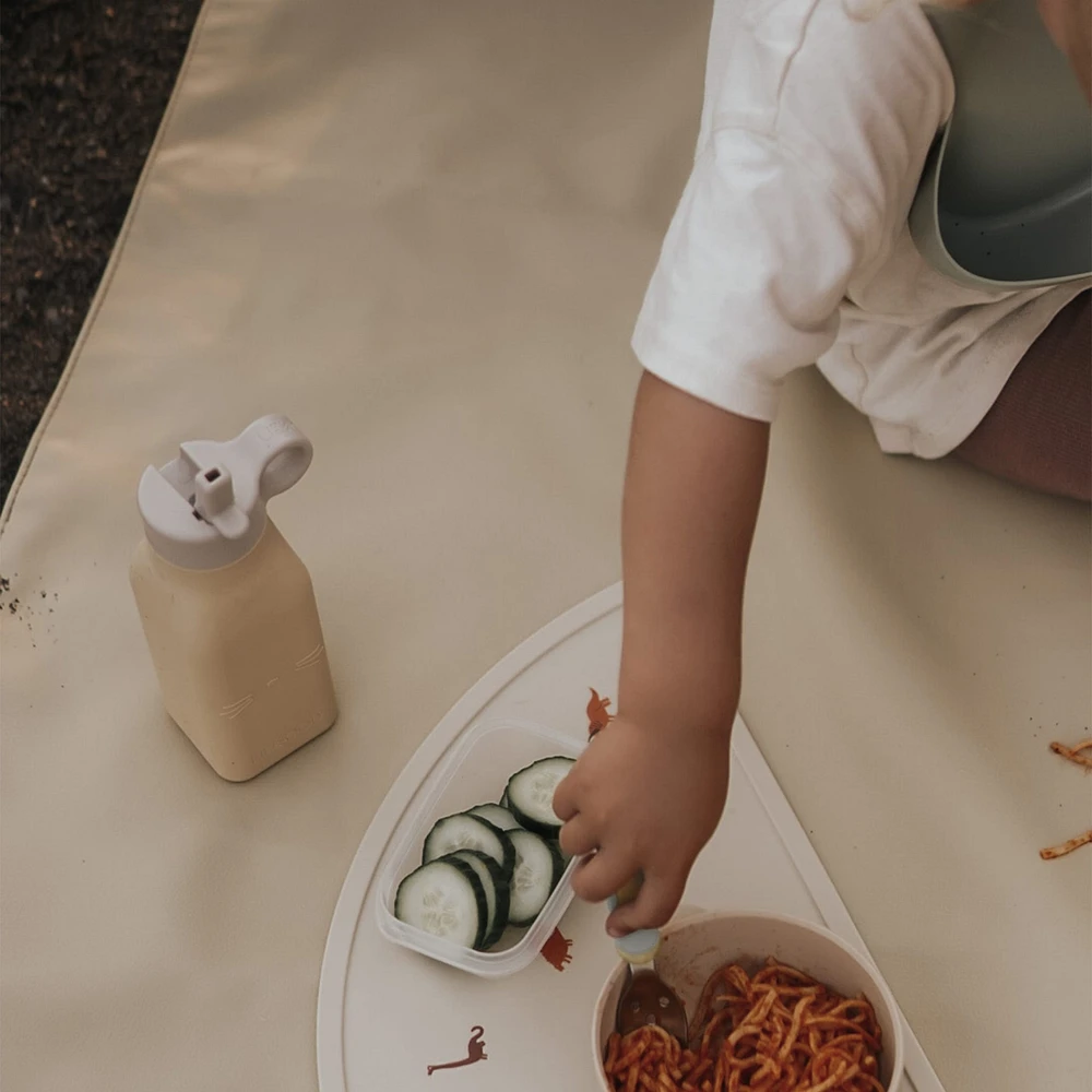 Multifunctional Vegan Leather Floor Mat - Parchemin